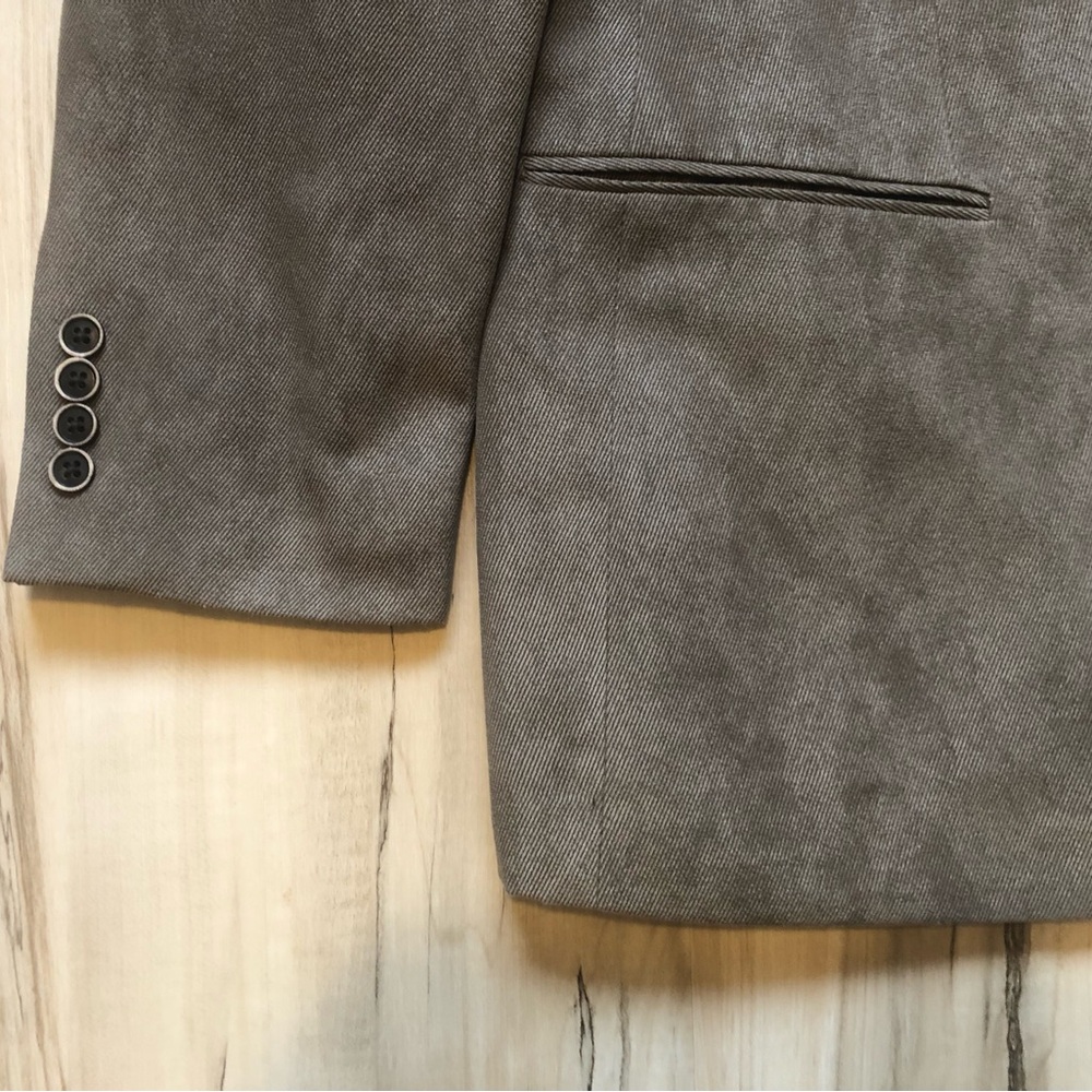 Pronto Uomo Blue Grey Taupe Blazer - Picture 4 of 13